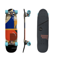 LOADED COMPLETE SKATEBOARD COYOTE PARIS STREET 129mm