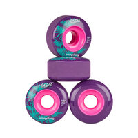 ORANGATANG - Skiff Longboard Wheels Set of 4 | 62MM 83a Purple