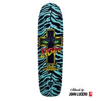 HOSOI - El Gato Cat Eyes Light Blue 8.75" x 32.75" SKATE DECK Skateboard