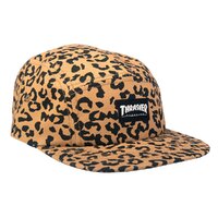 THRASHER MAGAZINE -  5 Panel Cap Hat Cheetah Print OSFM