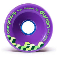 Orangatang - Longboard Wheels Durian 75mm 83a Purple Set of 4