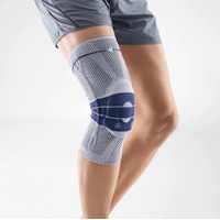 BAUERFEIND Knee brace GenuTrain Kniebandage GREY / BLUE Reduce Pain improve Stability