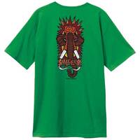 NEW DEAL MIKE VALLELY MAMMOTH KELLY GREEN SKATEBOARD TEE