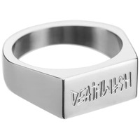 DEATHWISH RING SQUARE UP ASST SIZES SILVER
