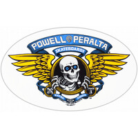 Powell Peralta WINGED RIPPER Single Sticker Bones Brigade NEW BLUE