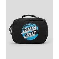 SANTA CRUZ stipple wave dot Lunchbox lunch box black GIRLS boys