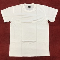 KINGPIN SKATE SUPPLY S/S TEE SHIRT WHITE BLANK t-shirt plain white