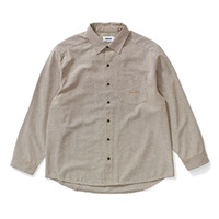 X-Large - 91 Oxford Shirt Brown Long Sleeve Button Up Xlarge X Large