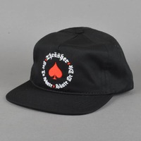 Thrasher Magazine - Oath Snapback Cap Hat OSFM Black