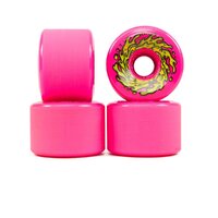 Santa Cruz - OG Slime 66mm 78a Slime Balls Skateboard Wheels Pink