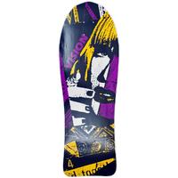 Vision - Aggressor 10.5" x 30.5" Purple / Yellow Original Concave Reissue Deck Skateboard