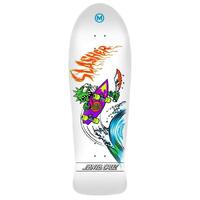 Santa Cruz - Meek OG Slasher Reissue 10.1"" x 31.13" White Deck Skateboard