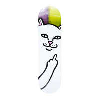 Rip n Dip - Lord Nermal 8.5" Deck Lime / Purple Stain Skateboard