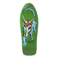 Schmitt Stix - Chris Miller 10.0" X 31.25" Reissue Skateboard Deck Green / Blue| monster dog skate board deck