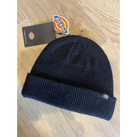 DICKIES SEATTLE BEANIE BASIC CUFF BEANIE BLACK OSFM SKATE FREE POST AUS SELLER