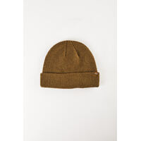 DICKIES SEATTLE BEANIE BASIC CUFF BEANIE BROWN DUCK OSFM SKATE FREE POST AUS SELLER