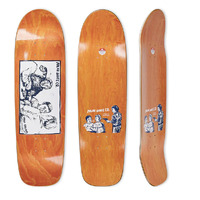 Polar - Paul Grund 9.0" x 31.35" WB 14.375" Orange Surf Jr Shape Skateboard Deck