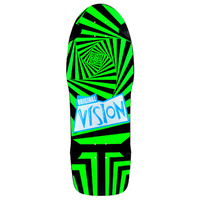 Vision - Original Vision Black / Green 10.0" x 30.0" WB 16.25" Reissue Skateboard Deck
