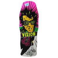Vision -  Psycho Stick 10.0" X 29.75" WB 15" Modern Concave White Reissue Skateboard
