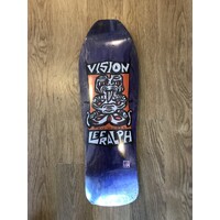 Vision - Lee Ralph Tiki 10.0" X 31.75" Purple Stain Reissue Skateboard Deck Pro Model Skate Board Deck