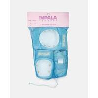 IMPALA PROTECTIVE SET PADS ADULT 3 PACK ELBOW KNEE WRIST PRO-TEC blue