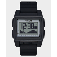 NIXON BASE TIDE PRO WATCH BLACK/ POSITIVE NEW FREE POST AUST SELLER 42 MM WATCH