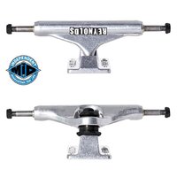 INDEPENDENT SKATEBOARD TRUCKS 139 MID Reynolds BLACK SILVER Hollow INDY set of 2