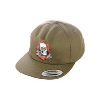 Powell Peralta - Ripper Hat Military Green Snap Back Cap