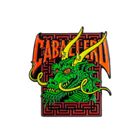 Powell Peralta - Street Dragon Lapel Pin Green 1.325"