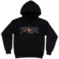 Thrasher Magazine Cop Car Neckface Black Jumper Hoody Hoodie Pullover Neck Face hood