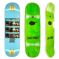 SAINT MARKS Loneliness in the crowd Skateboard Deck 8.5" 31.8 L 14.25" WB NEW