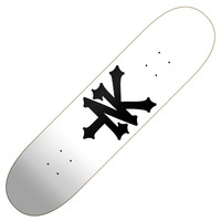 Zoo York - OG 95 Crackerjack 8.125" x 32" White / Black Deck Skateboard
