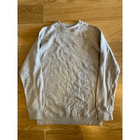 JUICE CLOTHING CREW NECK FLEECE GREY MARLE JUMPER SWEATER