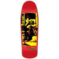 Santa Cruz - Tom Knox Punk Reissue 9.89"" x 31.75" Deck Skateboard Red / Yellow
