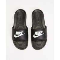 NIKE VICTORI ONE SLIDE BLACK / WHITE BLACK SLIDES SLIDE ON SANDAL