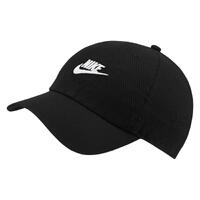 Nike SB - Heritage86 Black Hat Strap Back Dad Hat Cap 913011-010