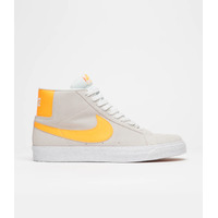 Nike SB - Zoom Blazer Mid Summit White / Laser Orange US Mens Skate Shoes |  864349 110