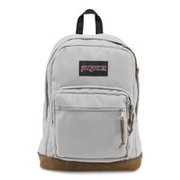 JANSPORT RIGHT PACK BACKPACK BAG grey rabbit back pack JSOOTYP79ZE 31L NEW cotton canvas AUSTRALIAN SELLER