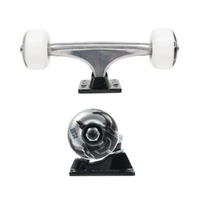 Tensor Trucks - X Darkstar Dissent Raw / Black 5.25" Skateboard Trucks Wheels Combo