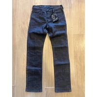 Fallen Premium Denim black wash Size 26 Jeans Pants Slim Fit