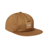 Huf - Set Box Snapback Rubber Hat One Size 6 Panel Cap