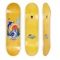 Polar - SHIN MOUNT FUJI YELLOW 8.5" x 32.125" WB 14.5" Skateboard Deck