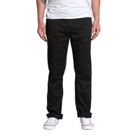Krew - Klassic Chino Black Size Mens 34 Waist Pants