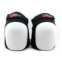 Exite - Pro 540 Knee Pads Black / White Pads