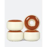 Spitfire - Classic Swirl 53mm 99D Orange / White Skateboard Wheels Set Of Four