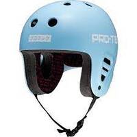 PROTEC PRO-TEC PRO TEC Sky Brown Full Cut Skate Helmet Light Blue