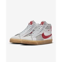 Nike SB Zoom Blazer Mid Premium Summit white / University red US Mens Skate Shoes |  FD5113 100