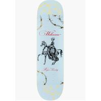 Welcome Skateboards - Ryan Townley 8.5" x 32.38" Cowgirl On Enenra Light Blue / Gold Foil Skate Board Deck