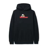 Butter Goods teddy logo Black Jumper Pull Over Hoodie Buttergoods