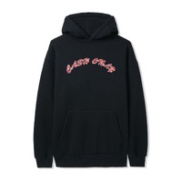 CASH ONLY embroided Logo FELT APPLIQUE Pullover Hood Black Pull Over Hoodie